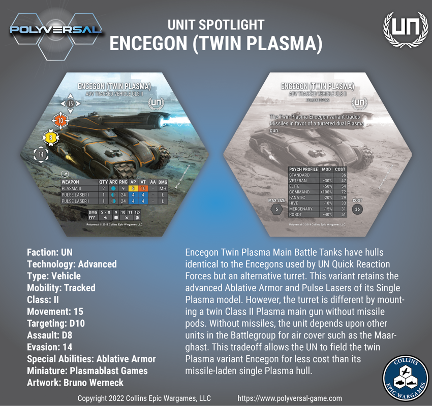 Encegon Twin Plasma Feature